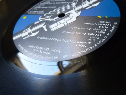 EX! Pink Floyd Wish You Were Here UK Lp SHVL 814 ULTRASONIC & Play Tested vinyl