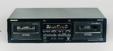 Onkyo TA-RW244 Dual Auto Reverse Cassette Deck, Dolby B  C, TESTED  WORKS