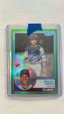 2023 Topps Archives - 1983 Fan Favorite Autographs Miguel Amaya #83FF-MA...