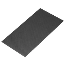 100 x 250 x 0.5mm Carbon Fiber Board Plate Matte Twill Weave Panel Sheets