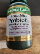 	Acidophilus Probiotic by Nature's Bounty Dietary Supplement For Digestive	