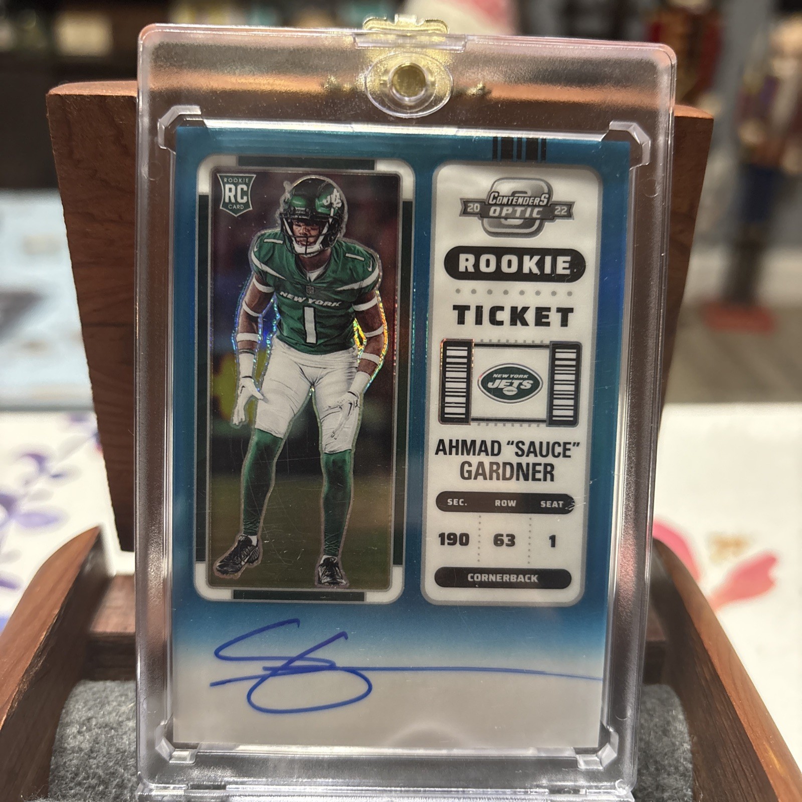 2022 Panini Contenders Optic Rookie Ticket Ahmad Gardner 14/99 RC Auto #101