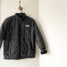 The North Face Kids Black Reversible Coat XL 14/16
