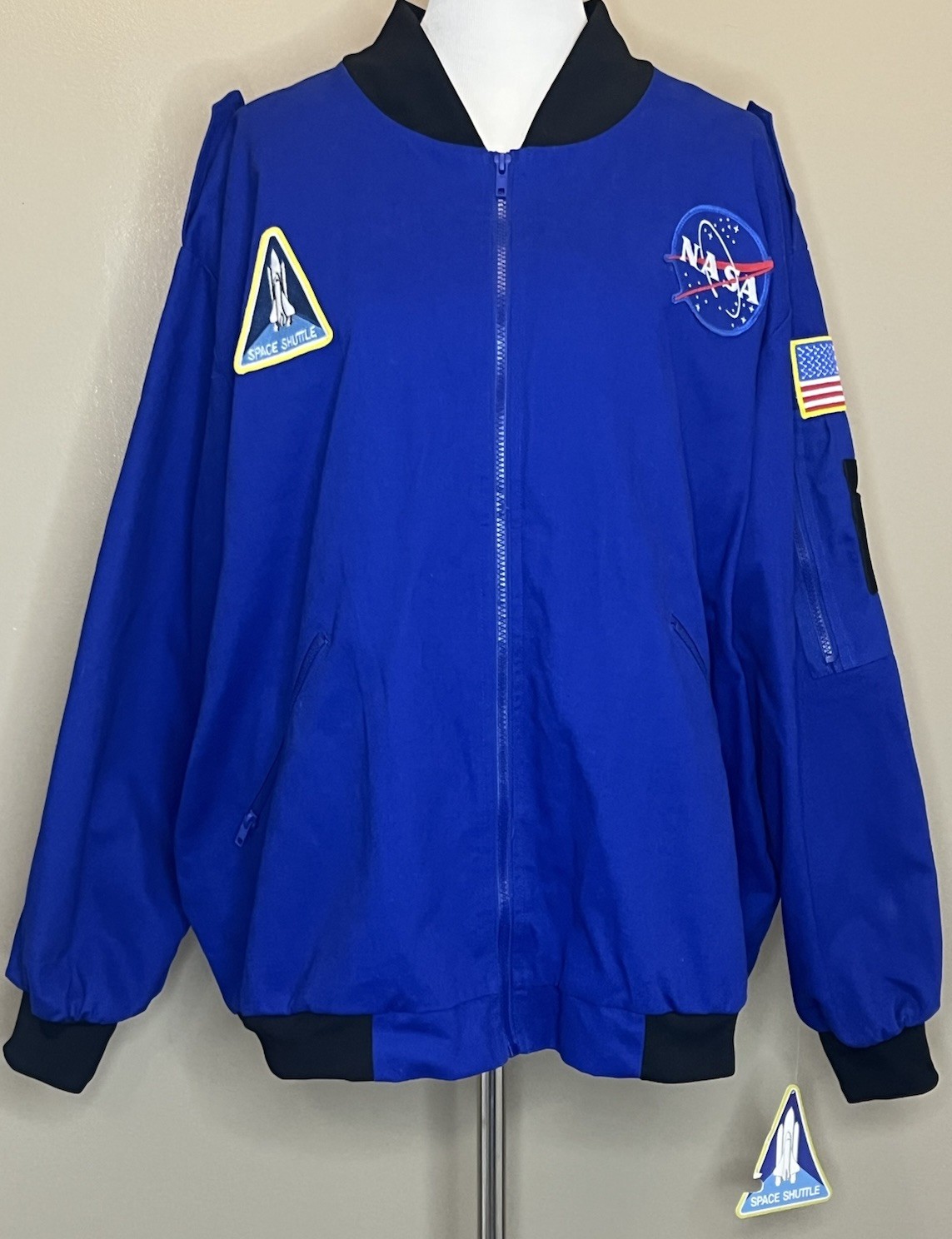 NWT Aeromax NASA Astronaut Flight Replica Jacket XXL Blue 10