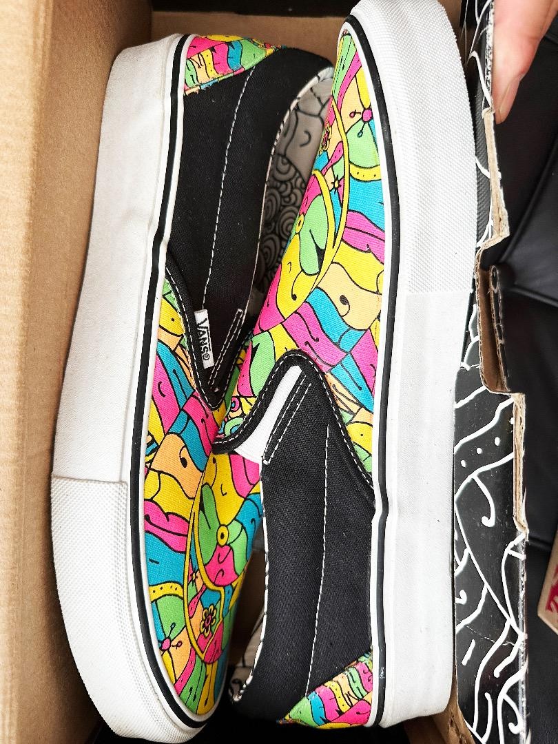Deadstock Vans Cls. Slip-On Lx Joel Tudor Black White