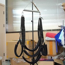 Adjustable SM 360 Spinning Sex Swing Ceiling Sling Position Restraint Couples