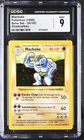 Pokemon Card Machoke 34/102 Shadowless Base Set 1999 CGC 9 MINT