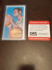 BOB DANDRIDGE BUCKS LEGEND HAND SIGNED AUTOGRAPHED CARD CAS CERT