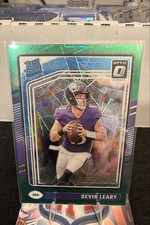 2024 Panini Donruss Optic - Rated Rookie Devin Leary #227 Green Velocity...