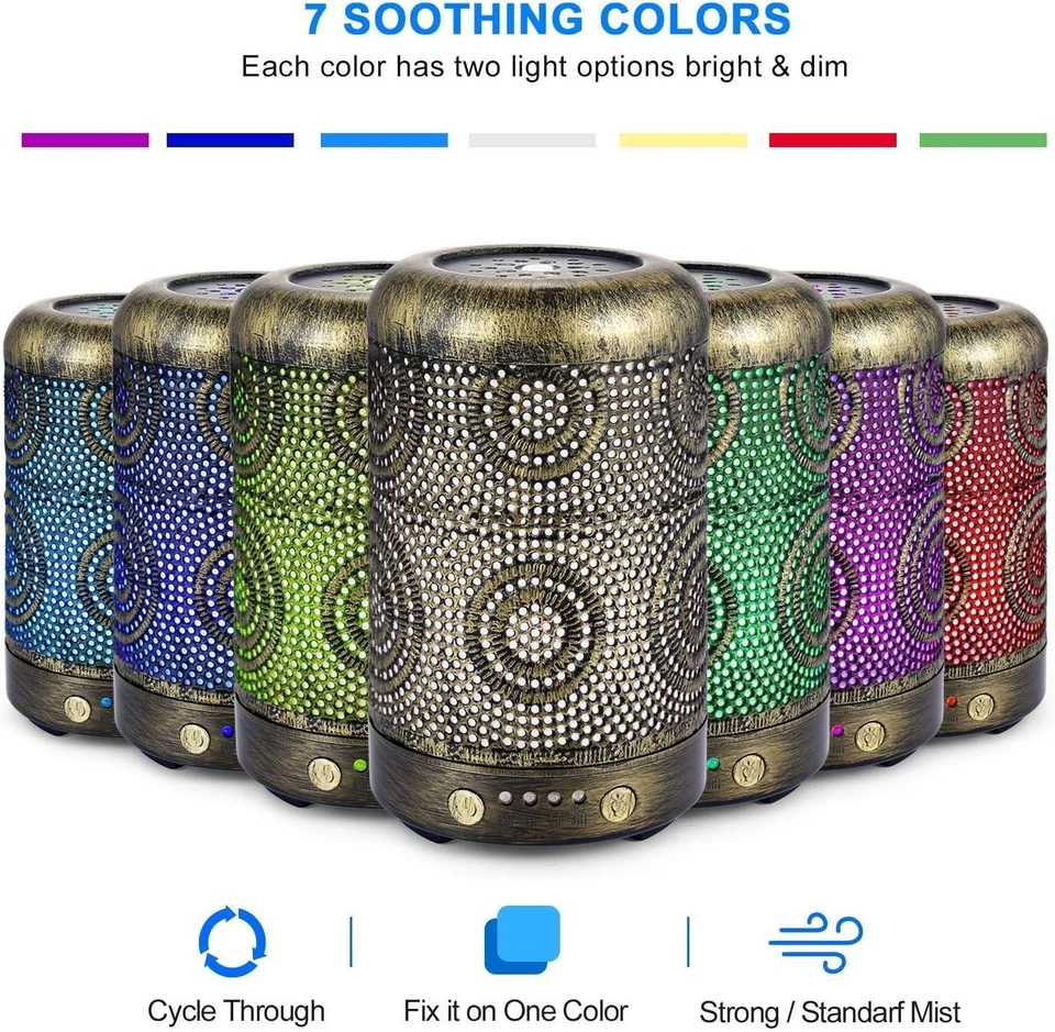 Metall Diffusor | 7 Farben | Timer - Bild 3 von 4