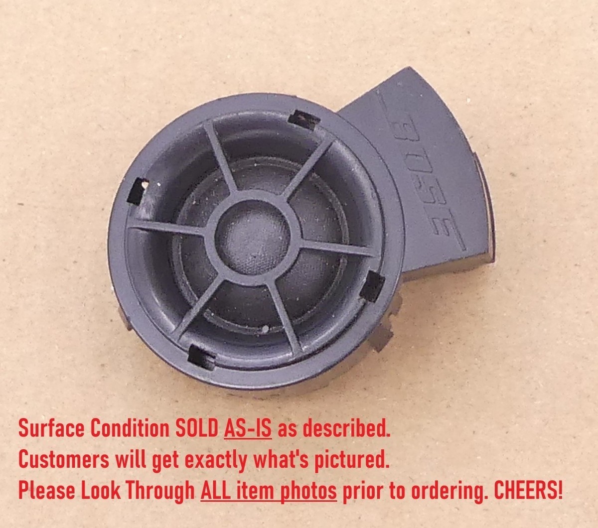 Mazda 3 CX-5 CX-9 BOSE Tweeter Speaker Front Dashboard or A-Pillar