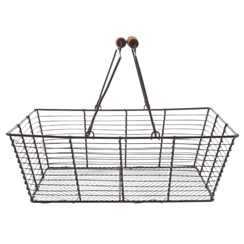  Abtropfgestell - Abtropfgestell aus Metallgitter für Küche mit Holzgriff - - Bild 5 von 12