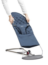Midnight Blue Cotton Fabric Seat for Bouncer - 1 Count
