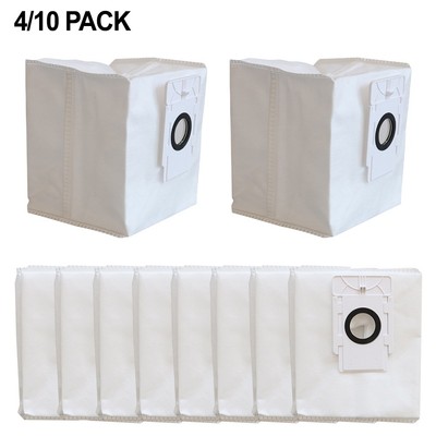 For Tapo RV30 Plus RV10 Plus Compatible Robot Vacuum Bags 4L Easy Assembly