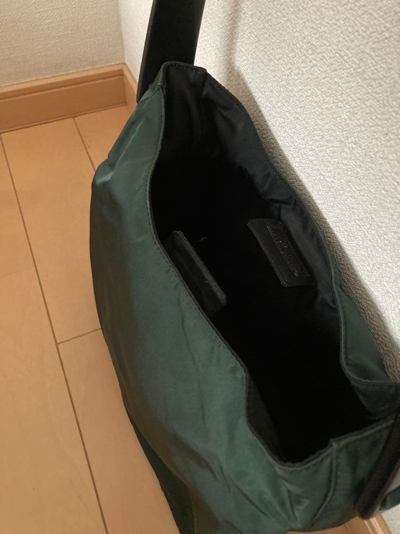 PRADA Dark Green Shoulder Bag From Japan Prada
