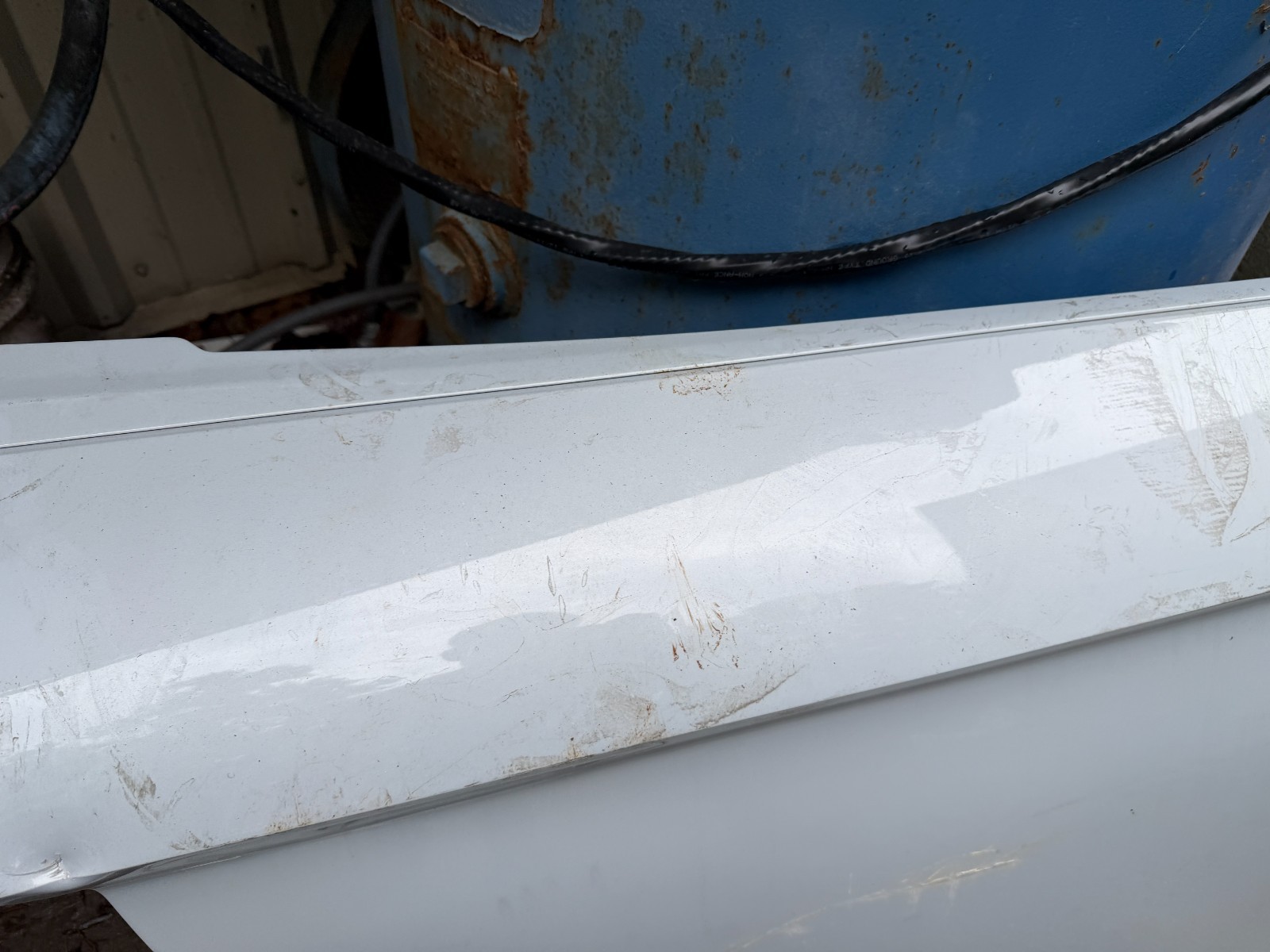 2017 - 2023 AUDI R8 SPYDER PASSENGER RIGHT RH SIDE DOOR WHITE *DAMAGE*
