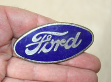Antique Original Oem 1920s 1930s Ford Enamel Radiator Emblem Badge Nameplate Antique Original Oem 1920s 1930s Ford Enamel Radiator Emblem Badge Nameplate