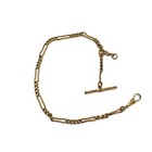Gold Filled Victorian 13in-23in Pocket Watch Fob T-Bar Chain Lot of 5 #M1430-5 — photo 4