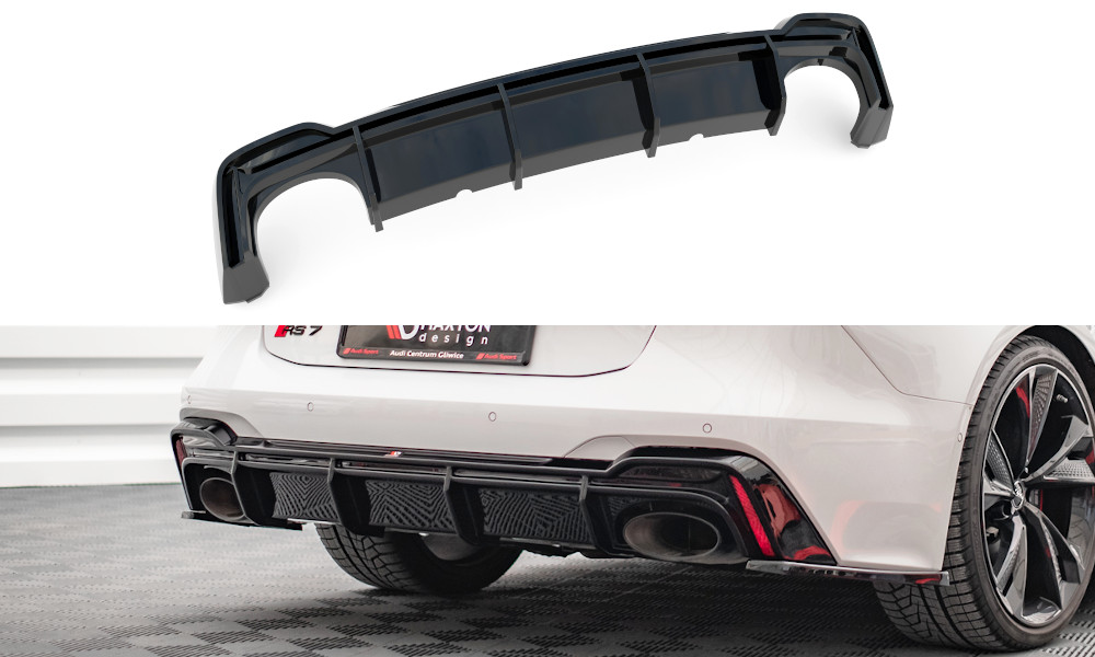 Diffuseur Audi RS6 C8 Maxton en ABS haute résistance pour Facelift