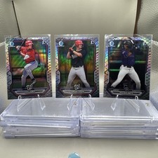 2026 Bowman Chrome Baseball - Reptilian 3 Card Lot! 🔥 James, Peterson, Dalis 