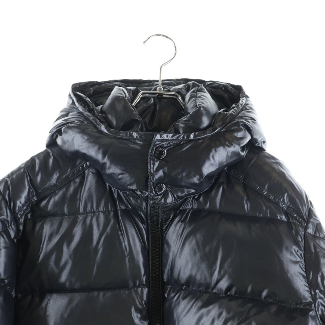 MONCLER MAYA Emblem Logo Hooded Zip Up Down Jacket Black 120914036605 58950 Used thumbnail 3