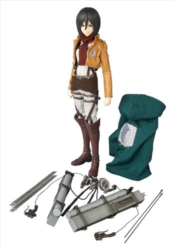 Figura ABS Rah Real Action Heroes Attack on Titan Mikasa Ackerman escala 1/6 - Imagen 3 de 12
