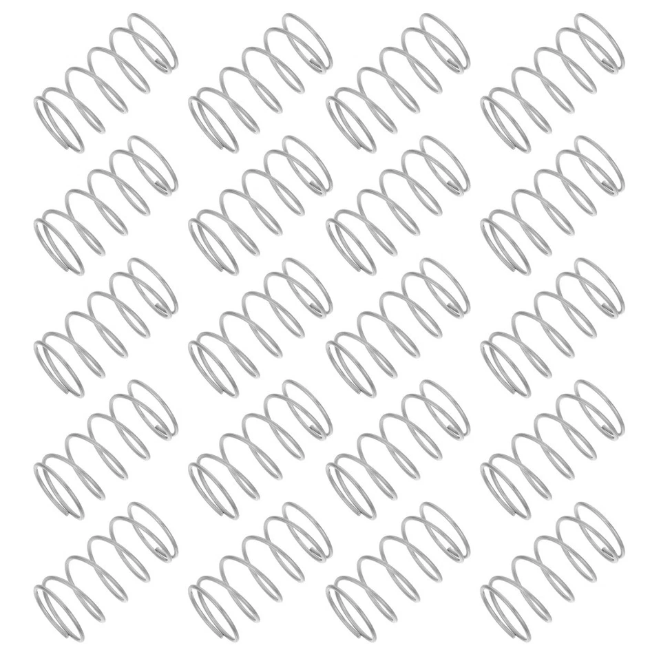 20pcs Toilet Button Springs: Toilet Water Tank Flush Button Assist Spring - 3cm - Image 2 of 4