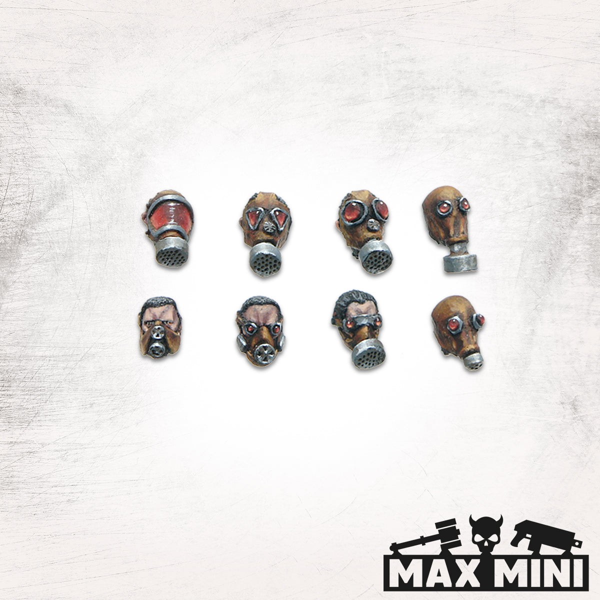 MaxMini BNIB Tox Guardsman heads (10)