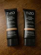 2x TIZO Tinted Moisturizing Serum SPF 30 Shade in DEEP 1.75 Sealed Open Box