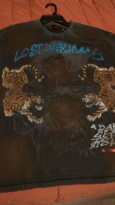*LOST INTRICACY*   Twin Tiger s Long Sleeve Tee   Men s Medium   $249 RETAIL