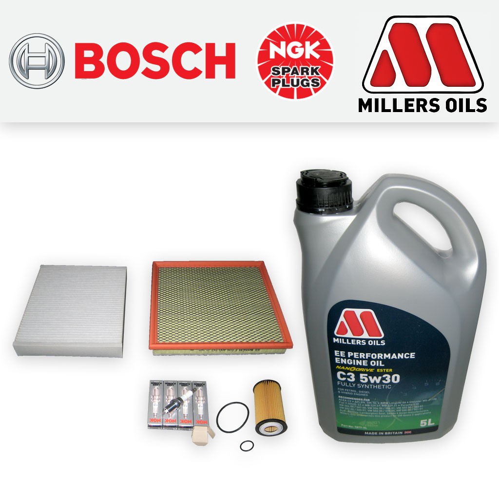 SERVICE KIT for ASTRA J MK6 1.6 TURBO A16LET OIL AIR CABIN FILTERS PLUGS +OIL