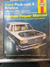 Auto Plus/Haynes Publications 36058 Books and Manuals - Repair Manual