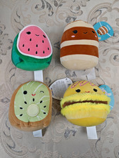 Squishmallows Original 5-Inch Food 4-Pack – Kachina Kiwi, Rayen Pancakes