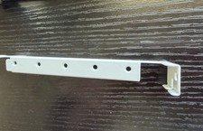 White Steel Vertical GPU Mounting Bracket for Cooler Master QUBE 500 PC Case