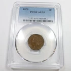 1879 P PCGS AU55 - Indian Head Penny Cent 1c US Coin #60469B