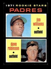 1971 Topps #262 Jim Williams/Dave Robinson Padres Rookies EXMT/EXMT+ X3698210