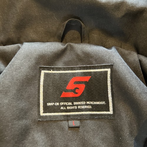 Snap On Tools Official Merchandise Parka Jacket Mens Hooded Winter Coat Large - Picture 6 of 6