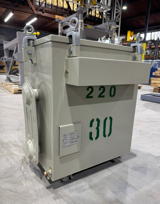 Brand New 30 kVA Oil-Filled Step-Down Transformers (480V to 220V)