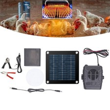 Solar Powered Heating Solution for Chicken Coops and Small Outdoor Pets