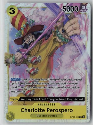 Charlotte Perospero (Reprint) OP03-113 One Piece Premium Booster -The Best- NM