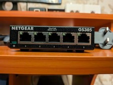 NETGEAR 5 Port Gigabit Network Switch GS305 - Ethernet Splitter/ Ethernet Switch
