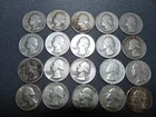 Lot Of 20 Washington Silver Quarters 90% Silver 1964 and Older