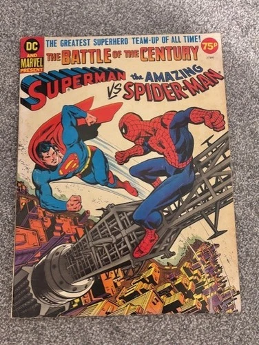 Superman vs the Amazing Spiderman 1976 Marvel/DC Comics UK Issue