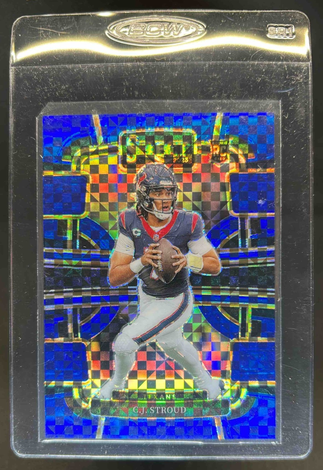 2023 Panini Select CJ Stroud Concourse Blue Prizm Rookie RC #154/199 Texans