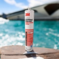 3M Marine Adhesive Sealant Fast Cure 5200 White 06520 10 fl oz No Tip 