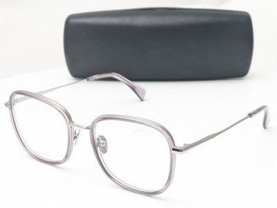 RAEN Aster Shiny Silver Square Men's Eyeglasses Frames 52-19-145