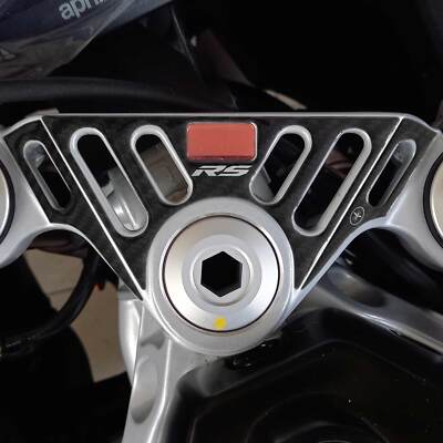 labelbike - Adesivi 3D Moto Kit di Protezioni e Decorazioni in Resina compatibile con YAMAHA YZF R1 2007-2008 - Colore Carbonio Bianco
