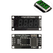 10PCS 0.36" TM1637 4-Bit 7-Segment Tube LED Digital Display Module Green