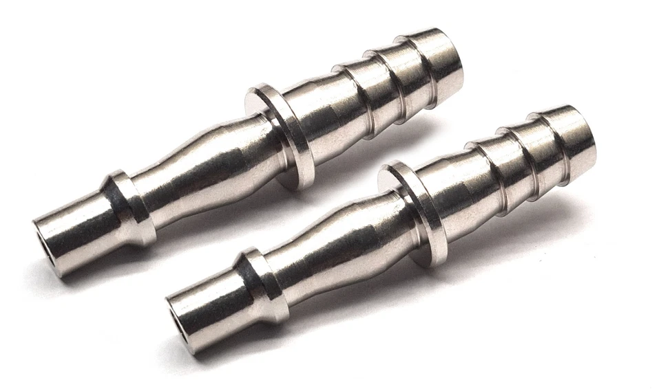 DELTA-P LTD Air Hose Adaptor Airline Fitting Coupling P19 Series 3/8" - 10mm Hosetail 2 Pack