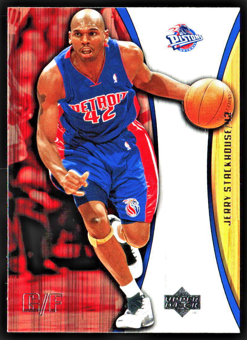 UPPERDECK トレーディングカード　53/100 2002-03 Upper Deck Hardcourt #20 Jerry Stackhouse | eBay